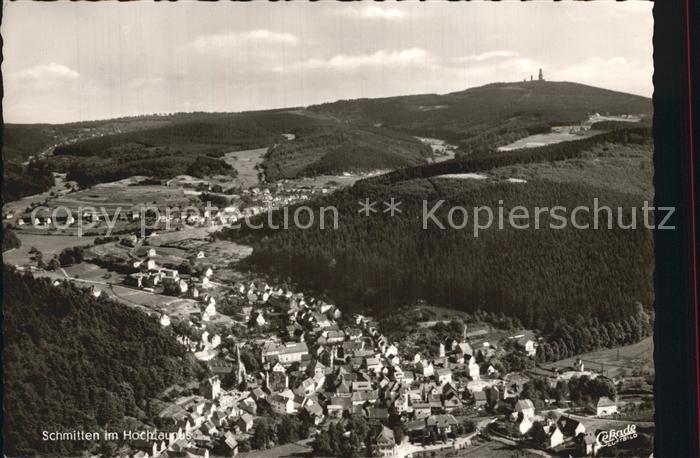 Schmitten Taunus Fliegeraufnahme