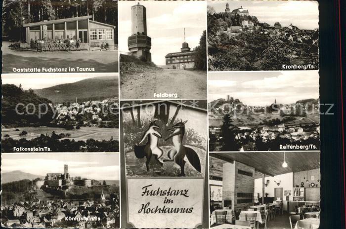 Koenigstein Taunus Restaurant Fuchstanz Falkenstein Reifenberg Gaststube Feldber