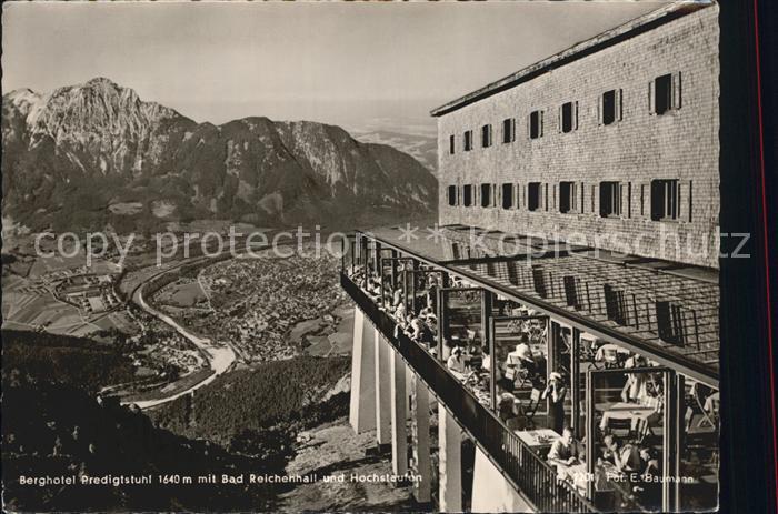 Bad Reichenhall Berghotel Predigerstuhl Hochstaufen