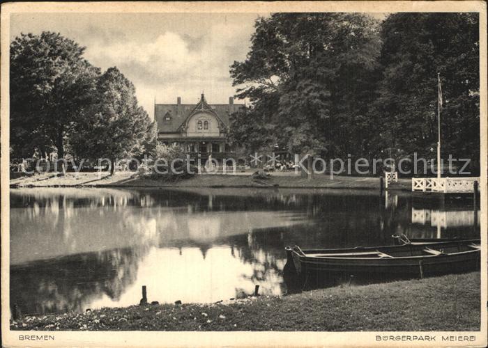 BREMEN  CITY Buergerpark Meirei