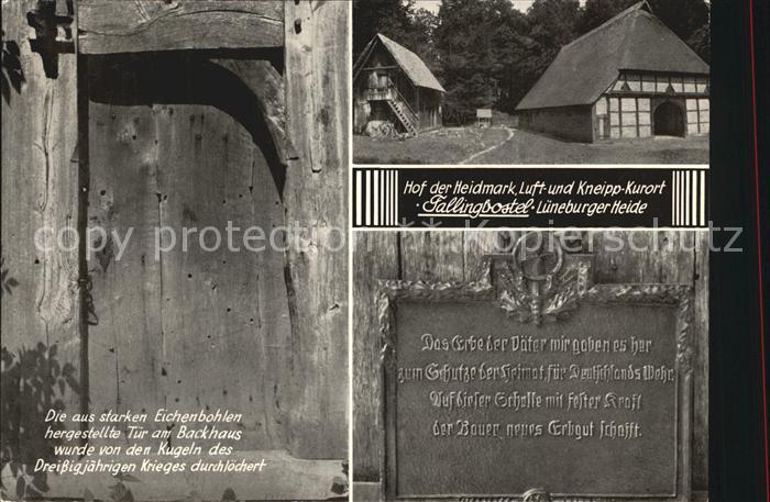 Fallingbostel Erinnerungstaette des Bauernturms