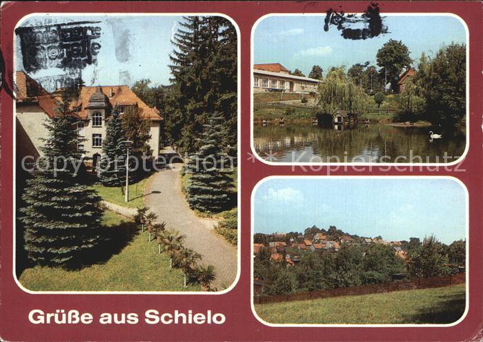 Schielo Harz Kliniksanatorium Klubgaststaette Teilansicht
