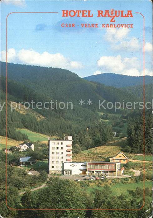 Velke Karlovice Hotel Razula