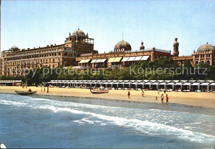 Venezia Venedig Der Strand Hotel Exelsior