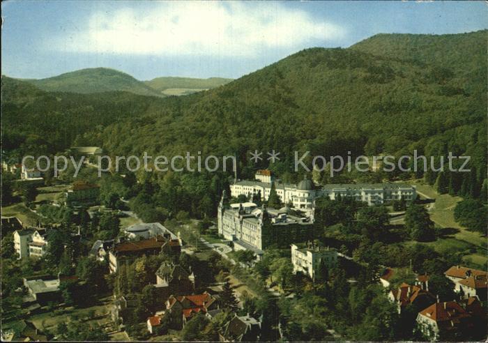 Bad Wildungen Fliegeraufnahme Kurviertel