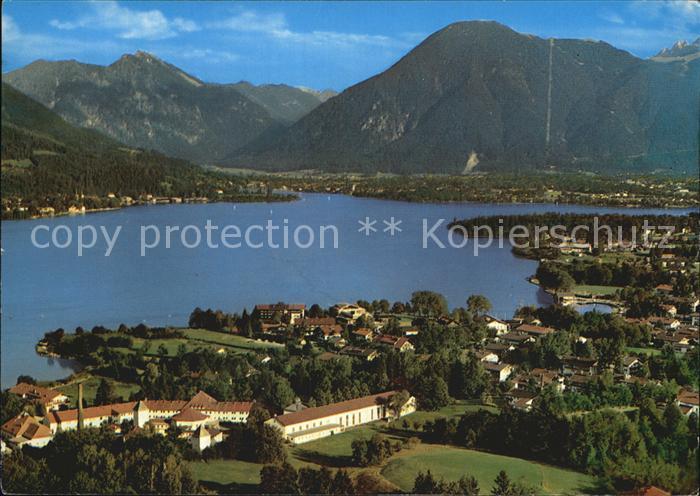 Bad Wiessee Fliegeraufnahme mit Wallberg und Bodenschneid