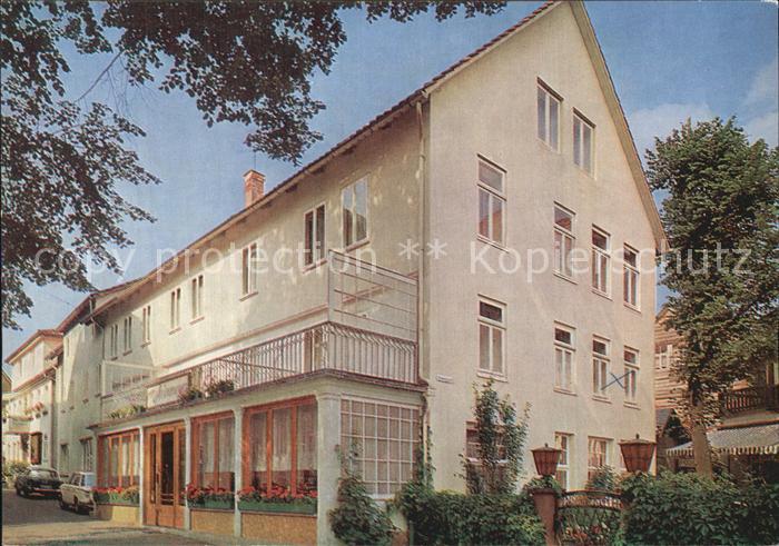 Bad Pyrmont Kurpension Haus Steinmeyer