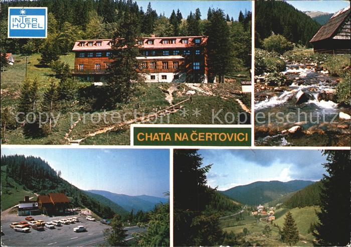 Nizke Tatry Ferienheim Parkplatz Bach Panorama