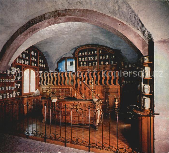 Heidelberg Neckar Deutsches Apotheken Museum im Schloss