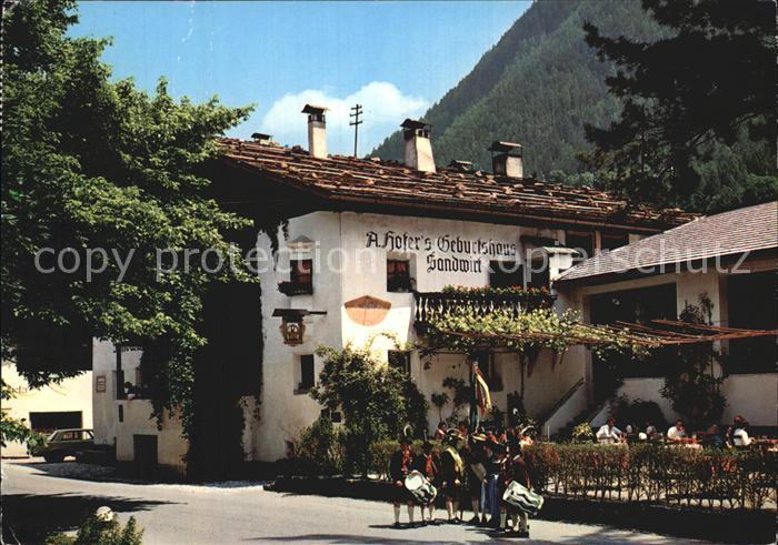 St Leonhard Passeier Sandwirt Andreas Hofers Geburtshaus