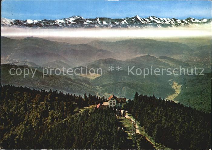 BADENWEILER BW Fliegeraufnahme Hotel Hochblauen