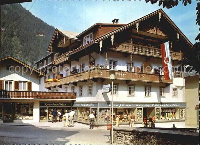 Mayrhofen Zillertal Kaufhaus Fremdenheim Pramstaller