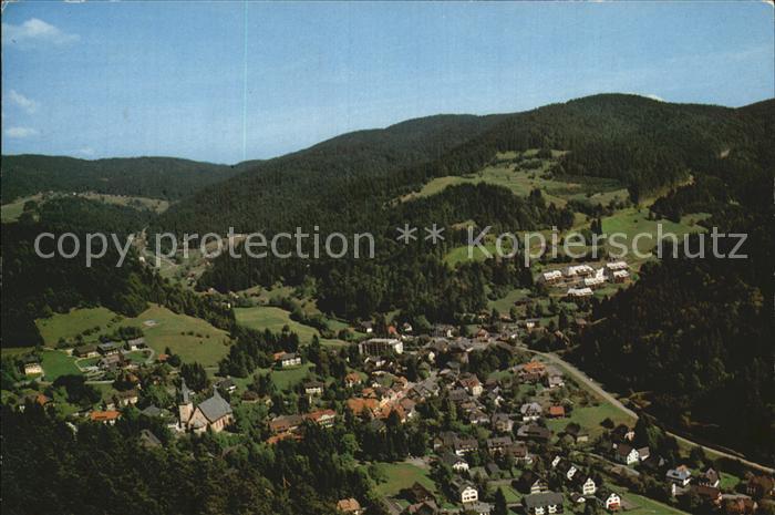 Todtmoos Schwarzwald BW Fliegeraufnahme