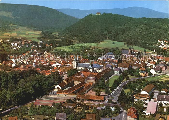 Amorbach Miltenberg Fliegeraufnahme