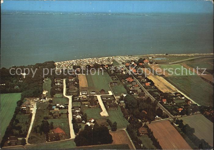 Dangast Nordseebad Fliegeraufnahme