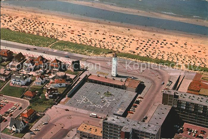 Noordwijk aan Zee  Fliegeraufnahme Vuurtorenplein