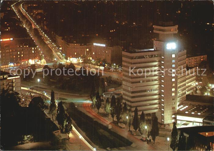 BERLIN  CITY Sender Freies Berlin bei Nacht