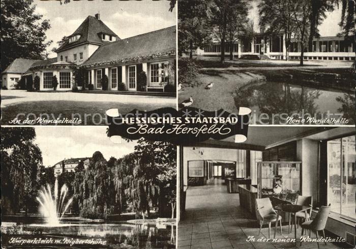 Bad Hersfeld Staatsbad Wandelhalle