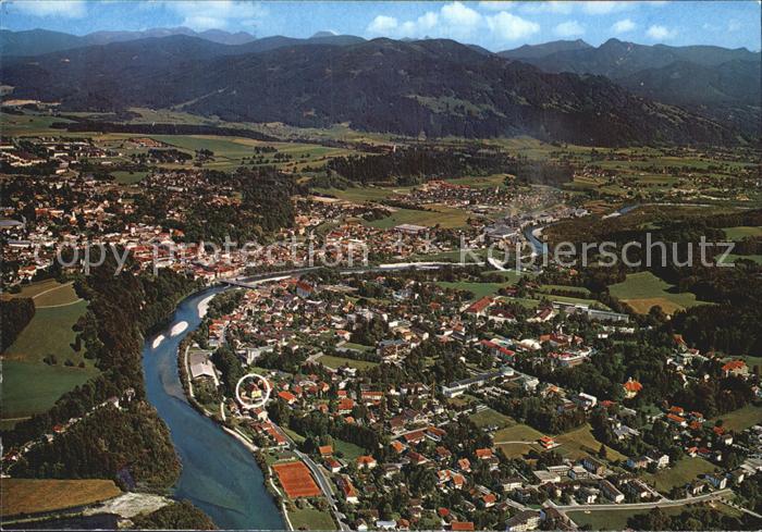 Bad Toelz Fliegeraufnahme Gasthaus Lindenhof