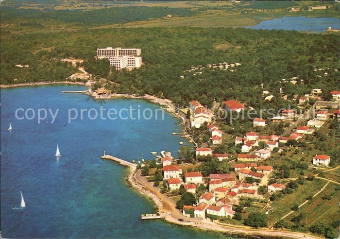 Njivice Fliegeraufnahme