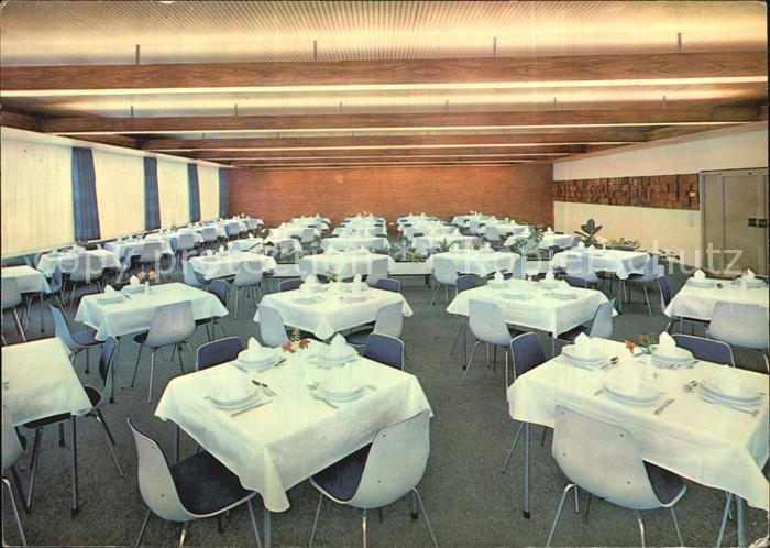 Salmuenster Bad Soden Parksanatorium Willy Pitzer Speisesaal