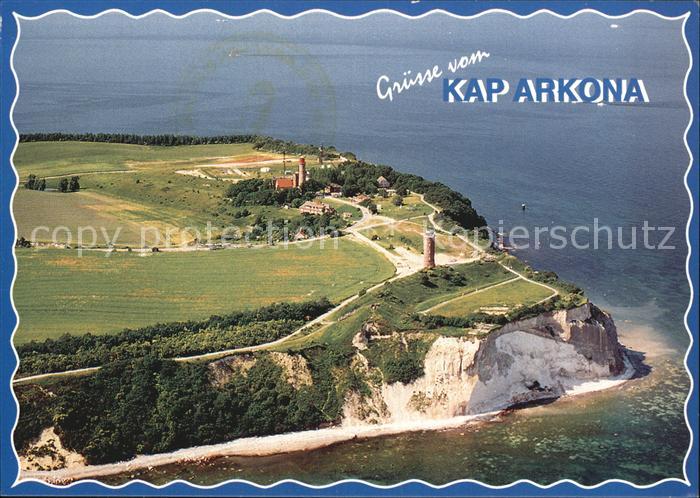 Kap Arkona Fliegeraufnahme mit Leuchtturm