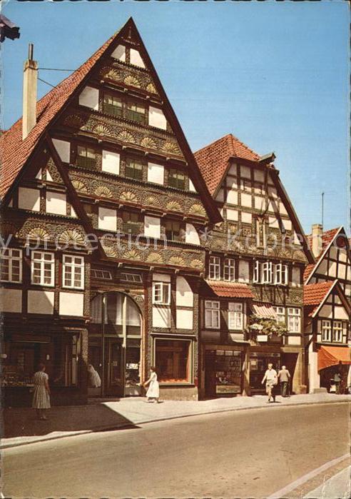 Bad Salzuflen Langestrasse Fachwerkhaeuser