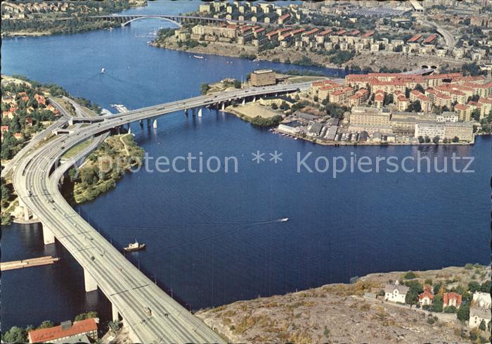 Stockholm Fliegeraufnahme Essingeleden