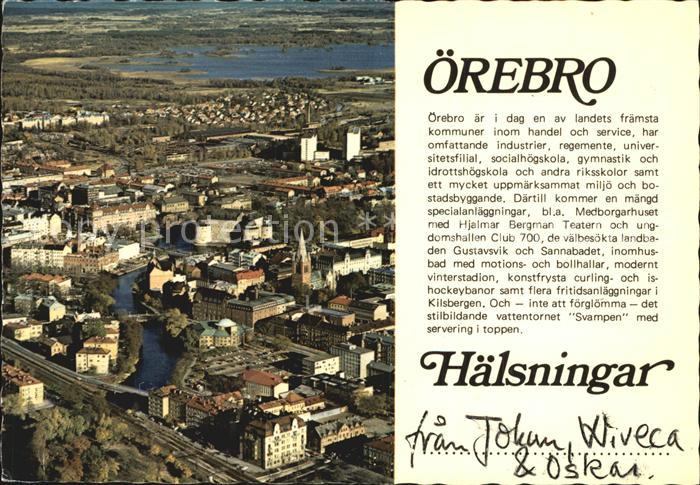 oerebro Fliegeraufnahme Haelsningar
