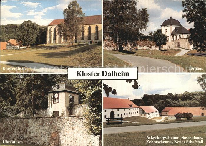 Dalheim Bueren Torhaus Uhrenturm Klosterkirche Ackerbergscheune