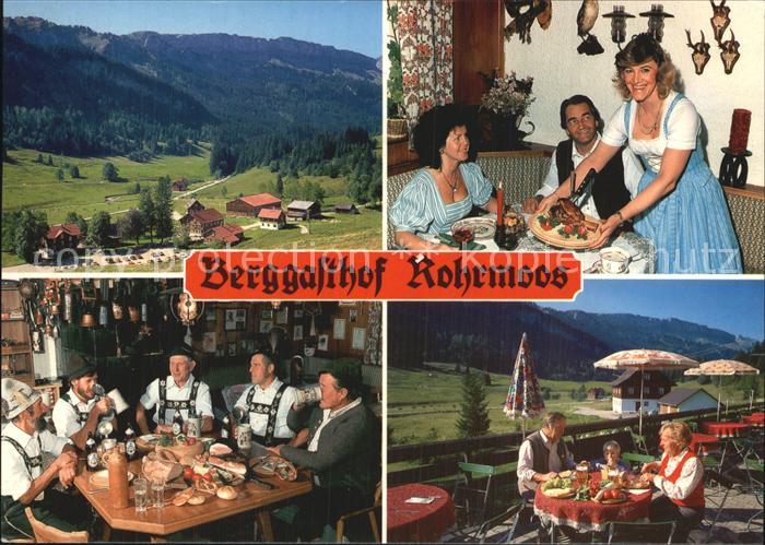 Oberstdorf Berggasthof Rohrmoos