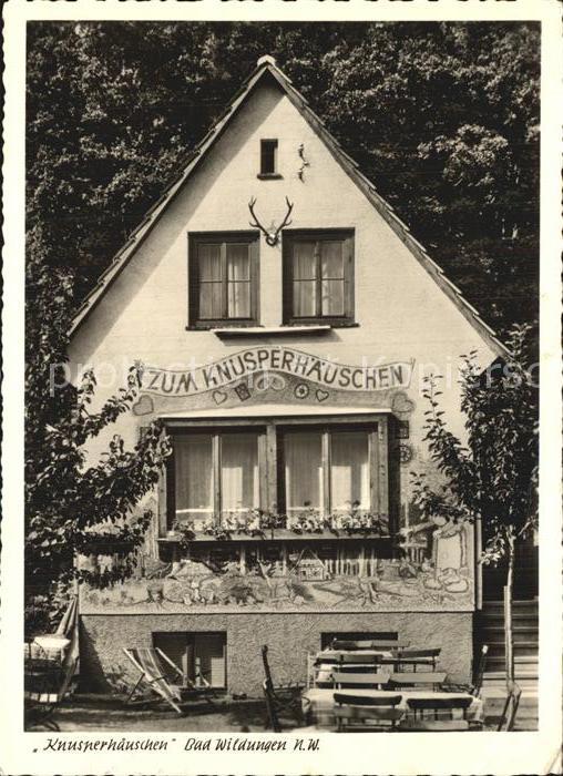 Bad Wildungen Knusperhaeuschen Cafe