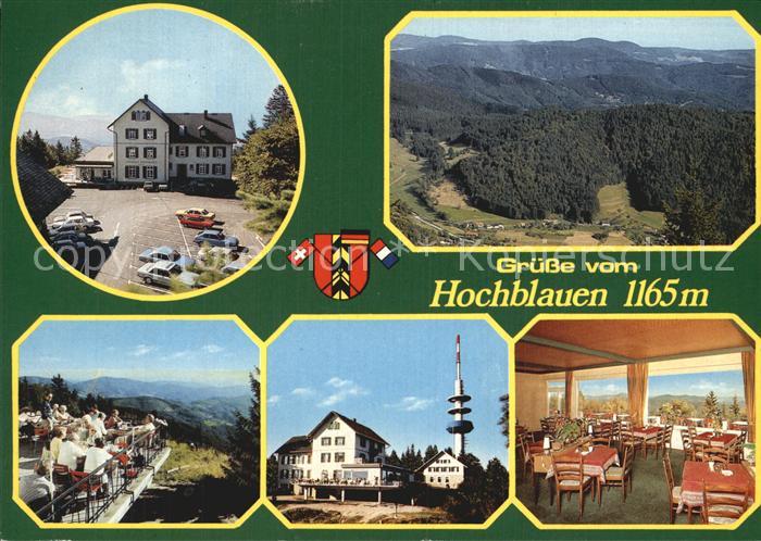 Hochblauen Hotel und Sendeturm bei Badenweiler
