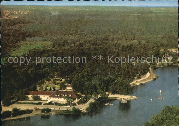 INGOLSTADT  CITY Fliegeraufnahme Cafe Restaurant am Auwaldsee