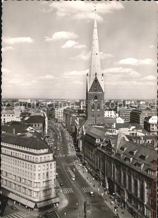 HAMBURG  CITY Moenckebergstrasse Petrikirche