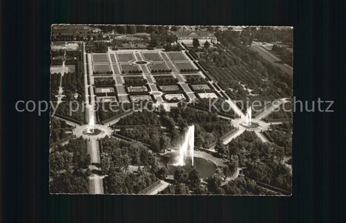 HANNOVER  CITY Fliegeraufnahme Herrenhaeuser Gaerten