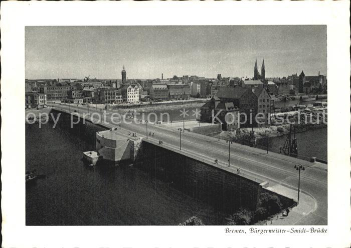 BREMEN  CITY Buergermeister-Smidt-Bruecke