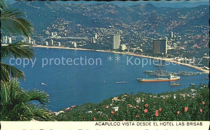 Acapulco Gesamtansicht mit Hotel Las Brisas
