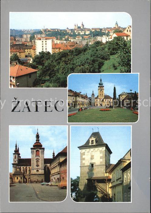Zatec Stadtansichten