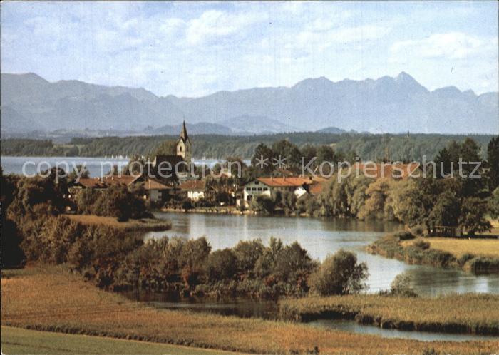 Seebruck Chiemsee Teilansicht