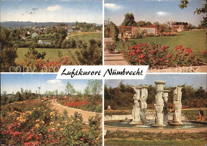 Nuembrecht Kurpark mit Brunnen