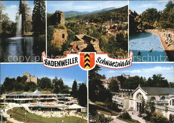 BADENWEILER BW Thermalbad Ruine Kurhaus