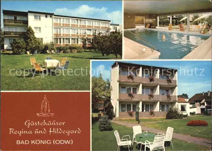 Bad Koenig Odenwald Gaestehaeuser Regina und Hildegart