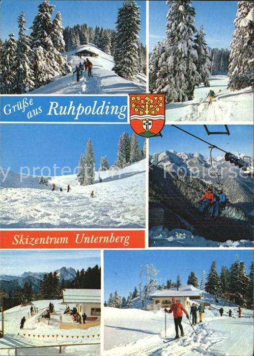 Ruhpolding Bayern Doppelsesselbahn Gipfelgaststaette Sonnenterrasse