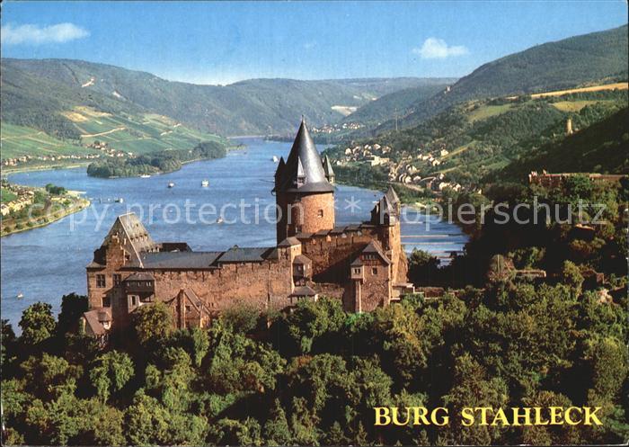 Bacharach Rhein Burg Stahleck