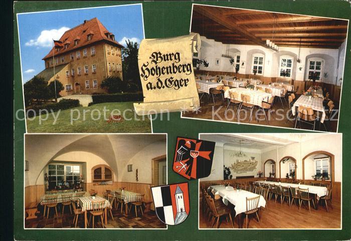 Hohenberg Eger Fuerstenhaus mit Speisesaal Egerlandsaal Burgstueberl