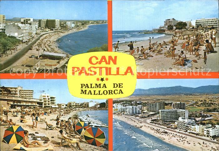 Palma de Mallorca Can Pastilla Strand Teilansicht