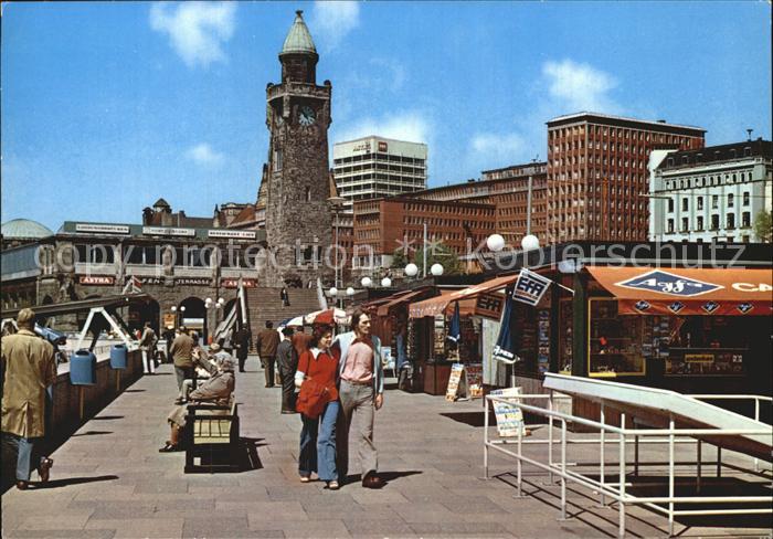 HAMBURG  CITY Sankt Pauli Landungsbruecken
