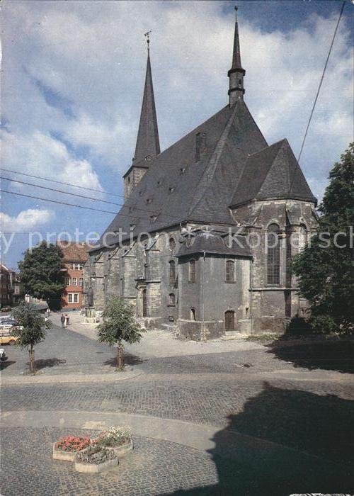 Weimar Thueringen Stadtkirche Sankt Peter und Paul Herdenkirche