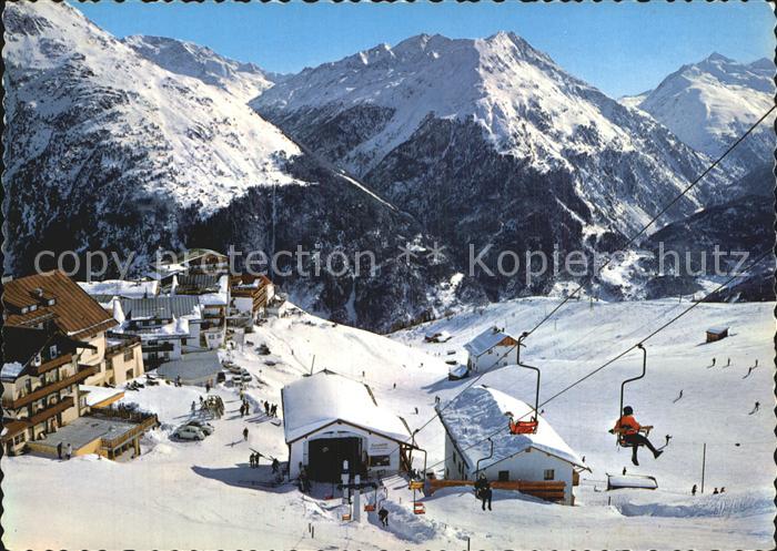 Hochsoelden Panorama mit Sessellift
